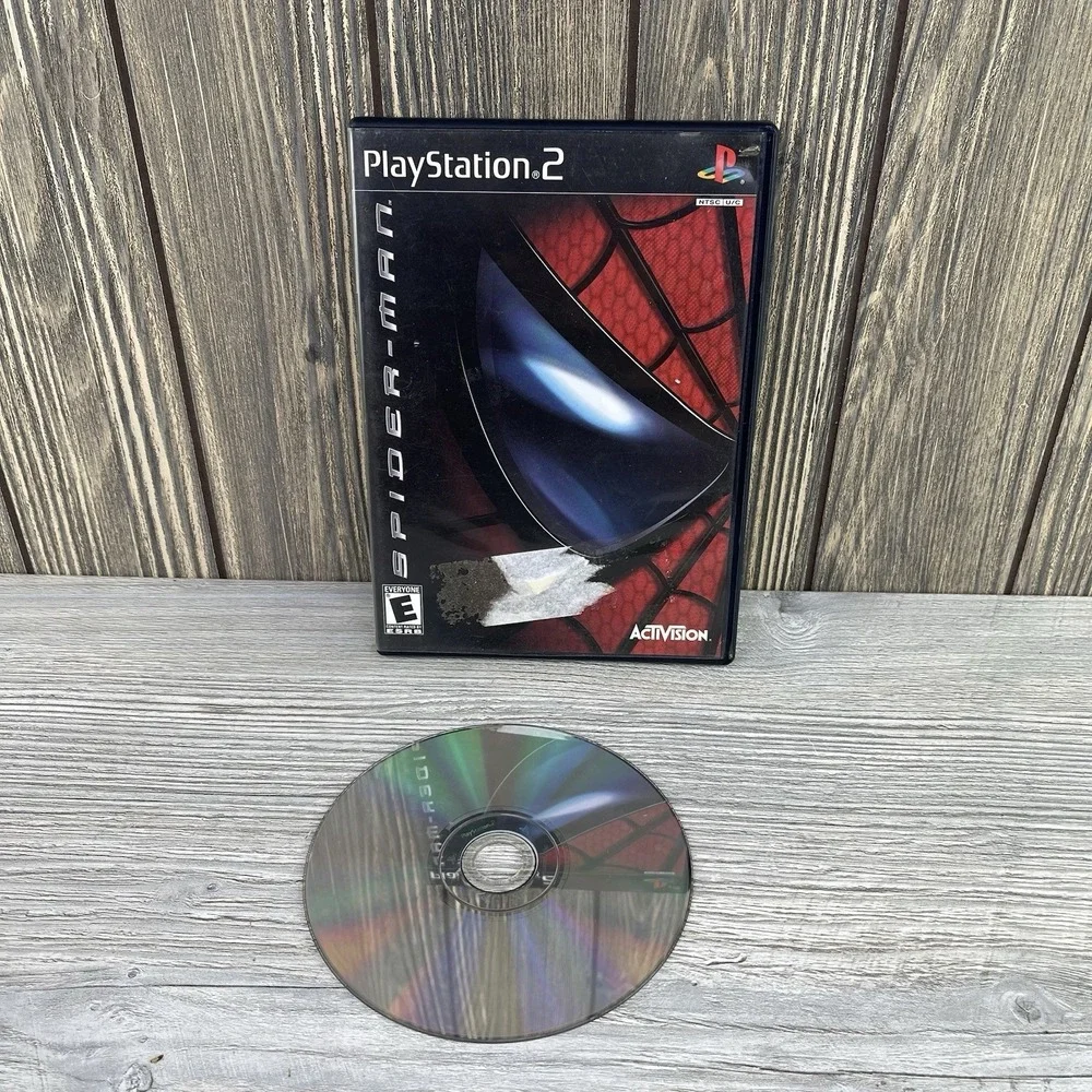 Spider-Man (Sony PlayStation 2, 2002) Tested Working